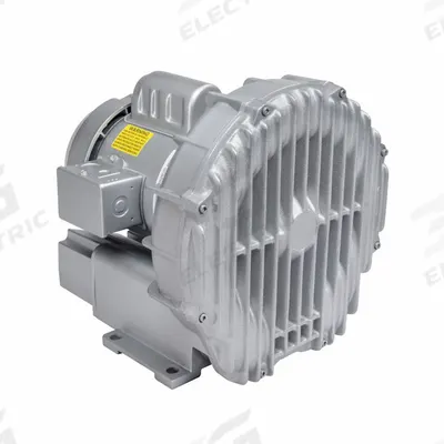 GAST Regenerative Blower: 1.5 hp, 63 in wc Max Op Pressure, 59 in wc Max Vacuum - 1-Stage Regenerative Blowers