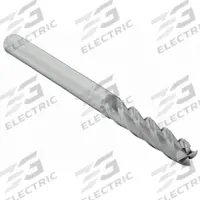 CLEVELAND Square End Mill: Carbide, 4 Flute, 3/16" Mill Dia, 1" LOC, 3" OAL (MPN C61838)