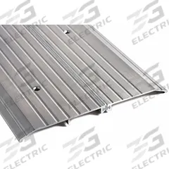 NATIONAL GUARD Door Threshold: Saddle, Aluminum, 4 ft Lg (MPN 8429-48). Key specifications — Brand: NATIONAL GUARD; Transition Type: Fluted.