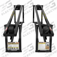 QUICKJACK Portable Car Lift: 8,000 lb Load Capacity, 24 1/2 in Max Lift Ht, 3 1/2 in Min Lift Ht (MPN 5176009). Key specifications — Brand: QUICKJACK; Voltage: 110V.