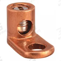 BLACKBURN Wire Connector: 14 AWG – 4 AWG Wire Sizes, 9/32 in Stud Size, Unplated Copper Lug Body (MPN L70). Key specifications — Brand: BLACKBURN; For Wire Material: Copper; Maximum Stranded Copper Wire Size: 4 AWG; Minimum Stranded Copper Wire Size: 14 AWG; Lug Material: Unplated Copper.