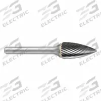 SGS PRO Carbide Bur: Pointed-End Tree, SG-1, Single Cut, 1/4" x 5/8" Head, 1/4" Shank (MPN 13850). Key specifications — Trade Number: SG-1; Brand: SGS PRO.