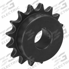 TSUBAKI Single Strand Sprocket: 60, For 3/4 in Chain Pitch, 1 1/4 in Bore Dia, 16 Teeth, Steel (MPN 60B16F-1D). Key specifications — Brand: TSUBAKI.