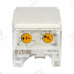 EATON Manual Motor Protector Trip Unit: Manual Motor Protector Trip Unit, XTPEXT004B. Key specifications — Manufacturer Part Number: XTPEXT004B; Brand: EATON; Compatible with Series: XT IEC.