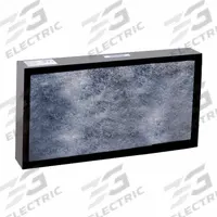 AIRCLEAN SYSTEMS Filter: Carbon, 4 in Overall Ht, 30 in Overall Wd, 13 in Overall Dp, 1 (MPN ACF209). Key specifications — attr1026777: Carbon; attr1026779: General Purpose Filter for Hydrocarbons, Organic Vapors, Some Acids, Esters, Sulphur Compounds, Hydrogen Compounds, Solvents and Odor.