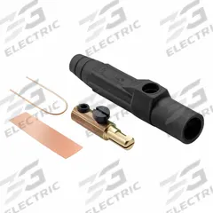 Single Pole Inline: Male, Black, 600V AC/600V DC, 150 A, Single Set Screw Termination, 15 Series (MPN 15D21-UE). Key specifications — Gender: Male; Series: 15; Brand: LEVITON.
