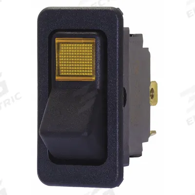 EATON Lighted Rocker Switch: 2 Positions, SPST, Off/Momentary On - General Purpose Rocker Switches