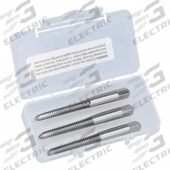 CLEVELAND Tap Kit: 1/4"-20 UNC, H3 / 3B, 2 Flute, High Speed Steel (MPN C83994). Key specifications — attr1300563: One Each Taper, Plug, and Bottoming.