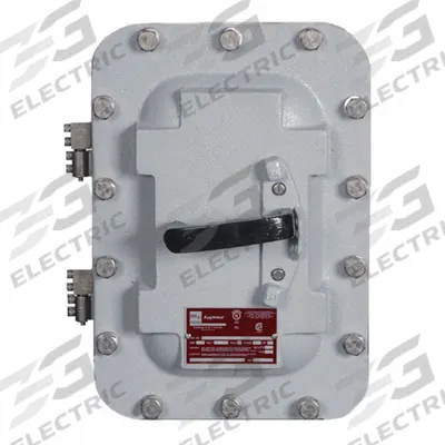 APPLETON ELECTRIC Hazardous Location Circuit Breaker: 3 Poles, 30 A Amps, 480V AC - Hazardous Location Enclosed Circuit Breakers