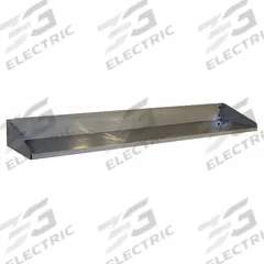 PRO-LINE Cantilever Shelf: 60 in Overall Wd, 12 in Overall Dp, Gray, Steel, Steel, Cantilever Shelf (MPN PBCS60). Key specifications — Includes Mounting Hardware: Yes; Color: Gray.