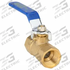 APPROVED VENDOR Manual Two-Way Ball Valve: 1/2 in, Straight, FNPT x FNPT, Full Port Ball Port, Lever (MPN 32J029). Key specifications — Brand: APPROVED VENDOR; Handle: Lever.