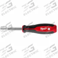 MILWAUKEE Nut Driver: Straight, HollowCore™, SAE, Without Magnetized Tip, Std, Hollow Hex Nut Driver (MPN 48-22-2456). Key specifications — attr1214485: Hex; attr1214505: MILWAUKEE.