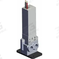 SMC Solenoid Actuated Diaphragm Valve: 3-Way, 1/4 in x 1/4 in UNF, LVM10/100 Series (MPN LVM105R-5G2U-1-6-Q). Key specifications — Manufacturer Part Number: LVM105R-5G2U-1-6-Q; Brand: SMC; Valve Series: LVM10/100.