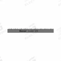 STARRETT Band Saw Blade: Carbon Steel, Duratec(TM) SFB, Non-Ferrous Metal/Wood, 27 ft 1-1/4 in, 10 (MPN 91570-27-01-1/4). Key specifications — attr1211722: 27 ft 1-1/4 in; attr1099499: 10.