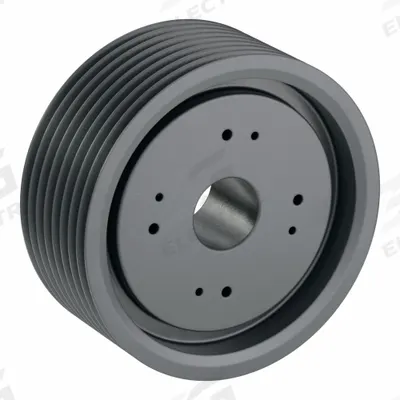 APPROVED VENDOR V-Belt Pulley: 8V2240, 8 Groove, 22.4 in OD, Bushed Bore - Bushed-Bore Cast-Iron Wedge V-Belt Pulleys