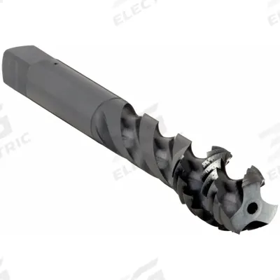 OSG Spiral Flute Tap: 3/8"-24 UNF, H7 / 2B-3B, 3 Flute - General Purpose Spiral-Flute Taps