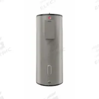 RHEEM Electric Water Heater: 480V AC, 80 gal, 12,100 W, Single/Three Phase, 59.6 in Ht (MPN ELD80-TB 480V). Key specifications — Phase: Three; Brand: RHEEM.