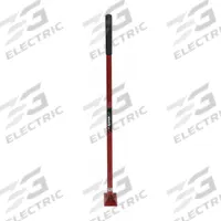 SEYMOUR MIDWEST Tamper: Steel Blade, 4 in Wd, 10 in Blade, Steel Handle, 58 in Lg (MPN 85054GRA). Key specifications — Handle Material: Steel; Handle Type: Double-Dip Grip; Blade Material: Steel.