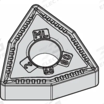 WIDIA Turning Insert: WNMG432ML - Trigon (W) Indexable Turning Inserts