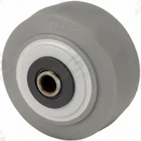 APPROVED VENDOR Caster Wheel: 4 in Wheel Dia., 2 in Wheel Wd, Rubber, 350 lb Load Rating, Gray, Std (MPN XS0420112). Key specifications — Wheel Core Material: Polypropylene; Wheel/Tread Color: Gray; Brand: APPROVED VENDOR.