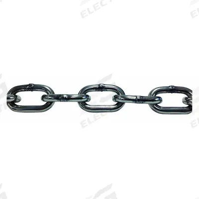 PEWAG Straight Chain: 9/32 in Chain Trade Size, 30 Chain Grade, 304 Stainless Steel - Corrosion-Resistant Grade-30 Load-Securing Chains