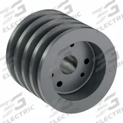 APPROVED VENDOR V-Belt Pulley: 3V280, 4 Groove, 2.8 in OD, Bushed Bore, JA, For 3V/3VX Belt Section (MPN 43V280JA). Key specifications — Pulley Industry Number: 3V280; Pitch Diameter: 2.8 in (3V); For Belt Section (broad, with similar types): 3V or 3VX.