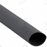 3M Heat Shrink Tubing: 0.75 in I.D. Before Shrinking, 0.38 in I.D. After Shrinking, 4 ft Lg, 50 PK (MPN FP301-3/4-48"-BLACK-50 PCS). Key specifications — Color: Black; Brand: 3M.