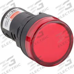 DAYTON Raised Panel Light: 22 mm Panel Mounting Hole Dia, LED, Raised Head (MPN 22NZ01). Key specifications — Brand: DAYTON; Electrical Connection: M3.5 Screw.