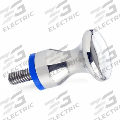 JW WINCO Hand Knob: Pull, Stainless Steel, M5x0.8 Thread, 0.51 in Thread Lg - Hygienic Pull Knobs with Threaded Stud