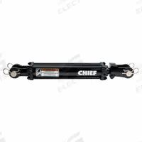 CHIEF Hydraulic Cylinder: 3 1/2 in Bore Dia., 16 in Stroke Lg, #8 SAE Port Size, 1 1/2 in Rod Dia. (MPN 211378). Key specifications — attr98892: CHIEF; attr95592: Double Acting; attr1382128: #8 SAE.