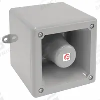 HUBBELL GAI-TRONICS Sounder: Plastic, Stainless Steel Hardware, Water Resistant, Gray, Telephones (MPN A105NSONTELAA0A1G). Key specifications — Resistance Properties: Water Resistant; Manufacturer Part Number: A105NSONTELAA0A1G; Product Type: Telephone Initiated Alarm Sounder; For Use With: Telephones; Includes: Stainless Steel Hardware; Brand: HUBBELL GAI-TRONICS; Color: Gray; Material: Plastic.