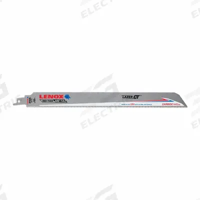 LENOX Reciprocating Saw Blade: 10 Teeth per Inch, 12 in Blade Lg, 0.05 in Blade Thick - Thick-Metal-Cutting Blades