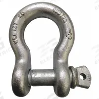APPROVED VENDOR Anchor Shackle: Anchor Shackle, 4,000 lb Working Load Limit, Alloy Steel, Silver (MPN 55AY18). Key specifications — Body Color: Silver; Brand: APPROVED VENDOR.