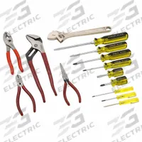 PROTO Maintenance Tool Kit: 14 Total Pcs, Drivers and Bits/Pliers/Wrenches, SAE (MPN J98314). Key specifications — attr538253: PROTO; attr548973: (1) Specialty Pliers; attr548974: (5) Phillips Screwdrivers; attr548975: None; attr548983: (1) Adjustable Wrench.