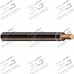 Building Wire: Copper, 10 AWG, 1 Conductors, Solid, Black, 1,000 ft Lg, THHN/THWN-2 (MPN WXP-6F-1001-02-1000). Key specifications — Voltage: 600 V; Brand: APPROVED VENDOR.