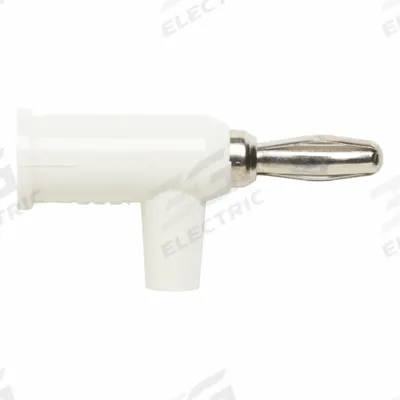 POMONA Banana Plug: 1 1/2 in Lg, 15 A Max Current Measurement - Standard Sheath Banana Jack to Non-Sheath Banana Plug Adapters