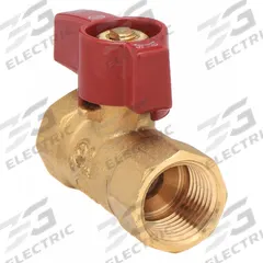 APPROVED VENDOR Manual Two-Way Ball Valve: 3/4 in, Brass, Straight, FIP x FIP, Std Port Ball Port (MPN 110-224C). Key specifications — Brand: APPROVED VENDOR; Handle: Lever.