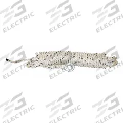 MAASDAM Rope with Hook, 1/2" x 100 ft.: For 52ND07/52ND08/52ND09/52ND10, For A-0/A-100/A-20/A-50 (MPN 3973-100). Key specifications — For Use With Grainger Item Number: 52ND08; For Use With Mfr. Model Number: A-50; Fits Brand: Maasdam; Product Type: Rope with Hook, 1/2" x 100 ft.; Brand: MAASDAM.