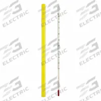 CDN Chocolate Tempering Thermometer: Chocolate Tempering, Non-Mercuric Column, 12 in Overall Lg (MPN TCH130). Key specifications — Brand: CDN; Case Material: Laboratory Glass; Display Type: Non-Mercuric Column; Features: Waterproof; Lens Material: Glass; NSF Certified: No; Thermometer Type: Chocolate Tempering Thermometer; Metal Detectable: No.