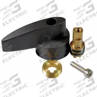 JB INDUSTRIES Handle, Plastic Isolation Valve with screw: PR-209, Plastic Isolation Valve Handle