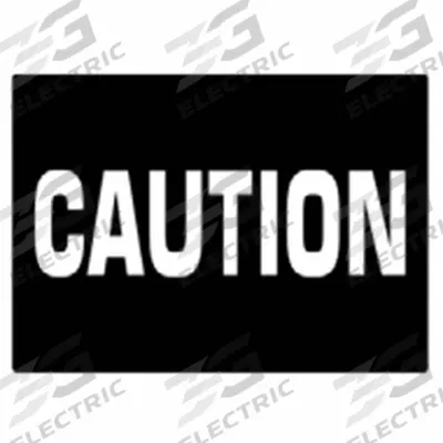 DUAL-LITE Sign Panel: CAUTION (MPN OBN-KIT DIFF SW6) - Safety