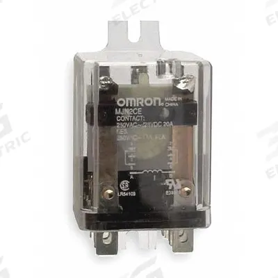 OMRON Enclosed Power Relay: Surface (Side Flange) Mounted, 20 A Current Rating - Surface-Mounted Relays