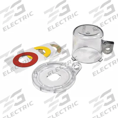 BRADY Push Button Lockout: For 0.63 in Max Button Dia, Clear - Removable-Cover Push-Button Lockouts