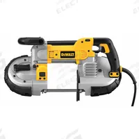 DEWALT Band Saw: 5 in Cutting Dia - Max, 10 A Current, 350 SFPM Cutting Speed - Max (MPN DWM120K). Key specifications — attr1169962: DEWALT; attr1169967: Kit Box.