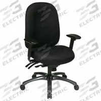 OFFICE STAR Office Chair: Pro-Line II, Ht/Left/Right Slide, Black, Fabric Material, Tilting Back (MPN 8511-231). Key specifications — attr995518: Pro-Line II; attr982877: Black; attr982913: Yes; attr982865: Black; attr982870: OFFICE STAR; attr982901: Black.