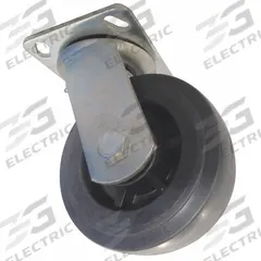 DAYTON Swivel Caster: 650 lb Load Capacity, 5 in Overall Lg, 2 in Overall Wd, Polyolefin/Steel, Zinc (MPN S002). Key specifications — Material: Steel; Compatible Grainger Part Number: 3W214; Color: Black; Brand: DAYTON; Manufacturer Part Number: S002.