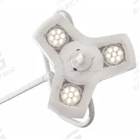 BURTON Examination Light: LED, 100,000 Lux @ 1m, Wall, 4300K, 95 CRI, 45 W Watt, 100 to 240V AC (MPN ALED100W). Key specifications — attr1257711: 100 to 240V AC; attr1257689: 100,000 Lux @ 1m; attr1257759: ALED100W; attr1257760: BURTON; attr1257674: 4300K.