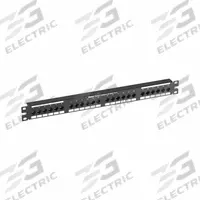 PANDUIT Patch Panel: Flat, 1 Rack Units, 24 Ports, 6A, IDC, Steel, 1 1/8 in Overall Ht, NK6XPPG24Y. Key specifications — Brand: PANDUIT; Compatible Cable Performance Category: 6A; Material: Steel; _Access Type: Rear Access; _Port Labeling: Front Numbered; _Power Over Ethernet: Power Over HDBaseT (POH); _Rear Termination: IDC; _Series: NetKey.