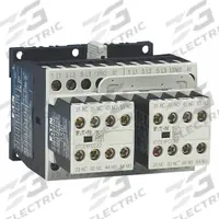 EATON IEC Magnetic Contactor: Reversing, 3 Poles, 3NO Contacts, 7 A, 240V AC Coil (MPN XTCR007B21B). Key specifications — Brand: EATON; Integrated Surge Suppression: Yes.