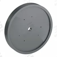 APPROVED VENDOR V-Belt Pulley: B380, 6 Groove, 38.35 in OD, Bushed Bore, E, Quick Detachable (MPN 6B380E). Key specifications — attr1318293: B380; attr1318301: 37.6 in (4L, A); attr1318291: 4L, A, or AX.